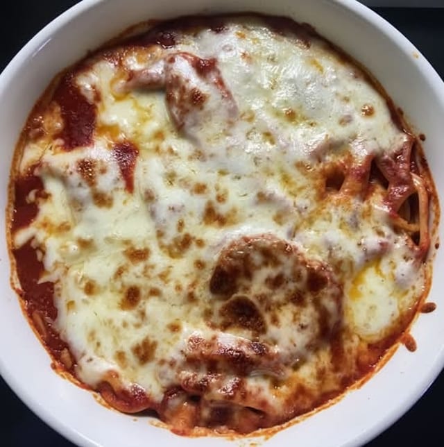 Meatballs Pasta.