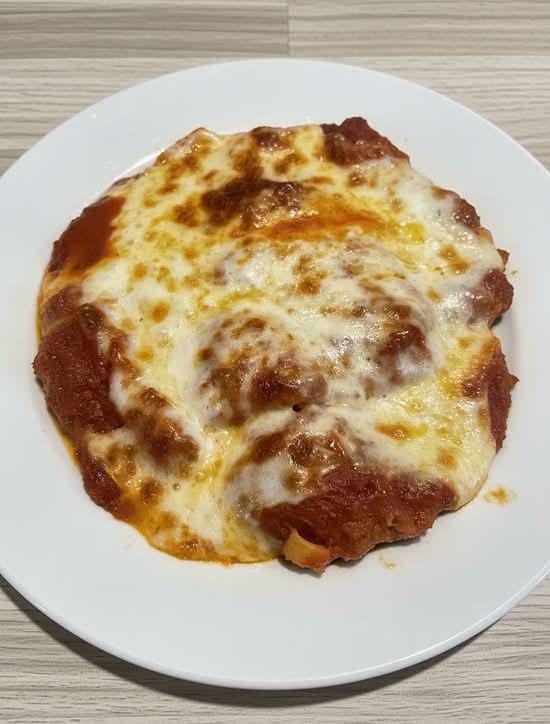 Chicken Pepper Parmigiana.