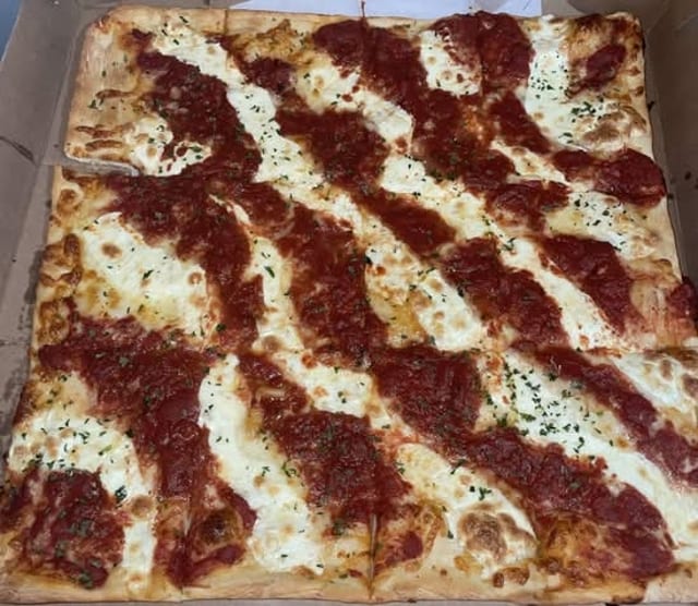 Grandma Pizza Slice.