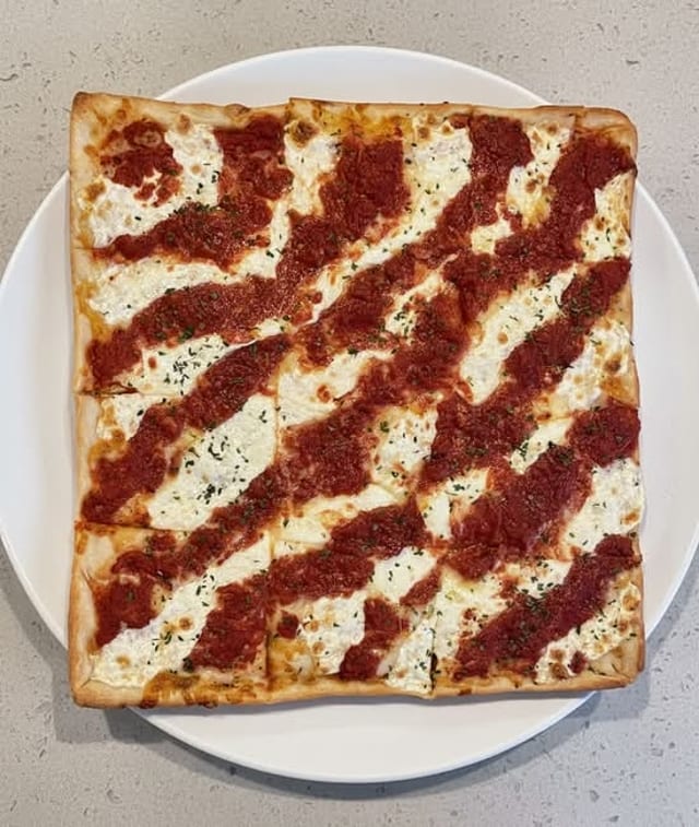 Grandma Pizza Slice.