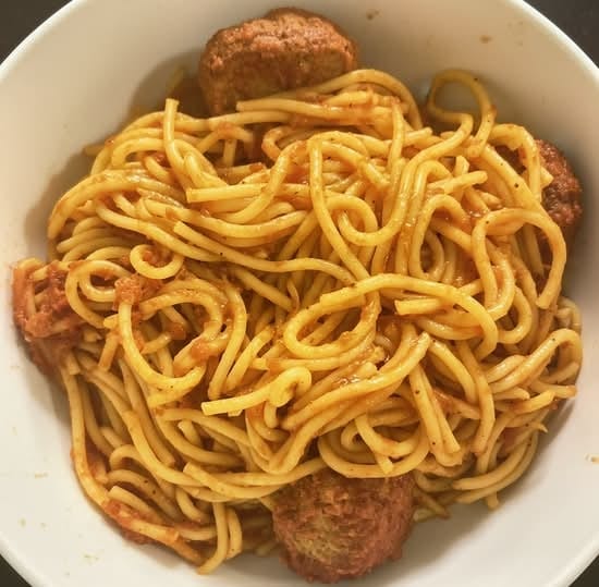 Marinara Sauce Pasta.