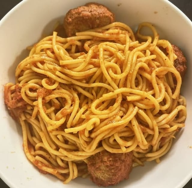 Marinara Sauce Pasta.